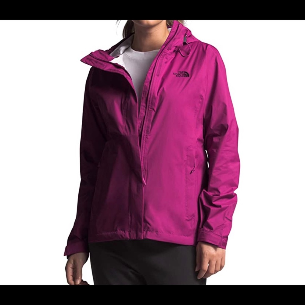 North Face raincoat